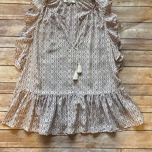 Madewell Flutter Sleeve Blouse